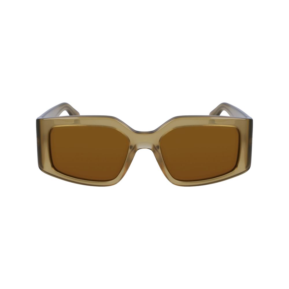 Ferragamo Grüne Sonnenbrille aus Acetat
