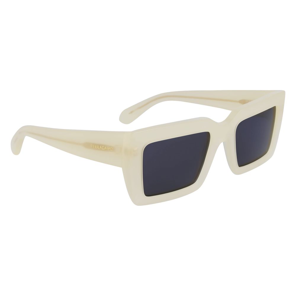 Ferragamo Graue Sonnenbrille aus Acetat
