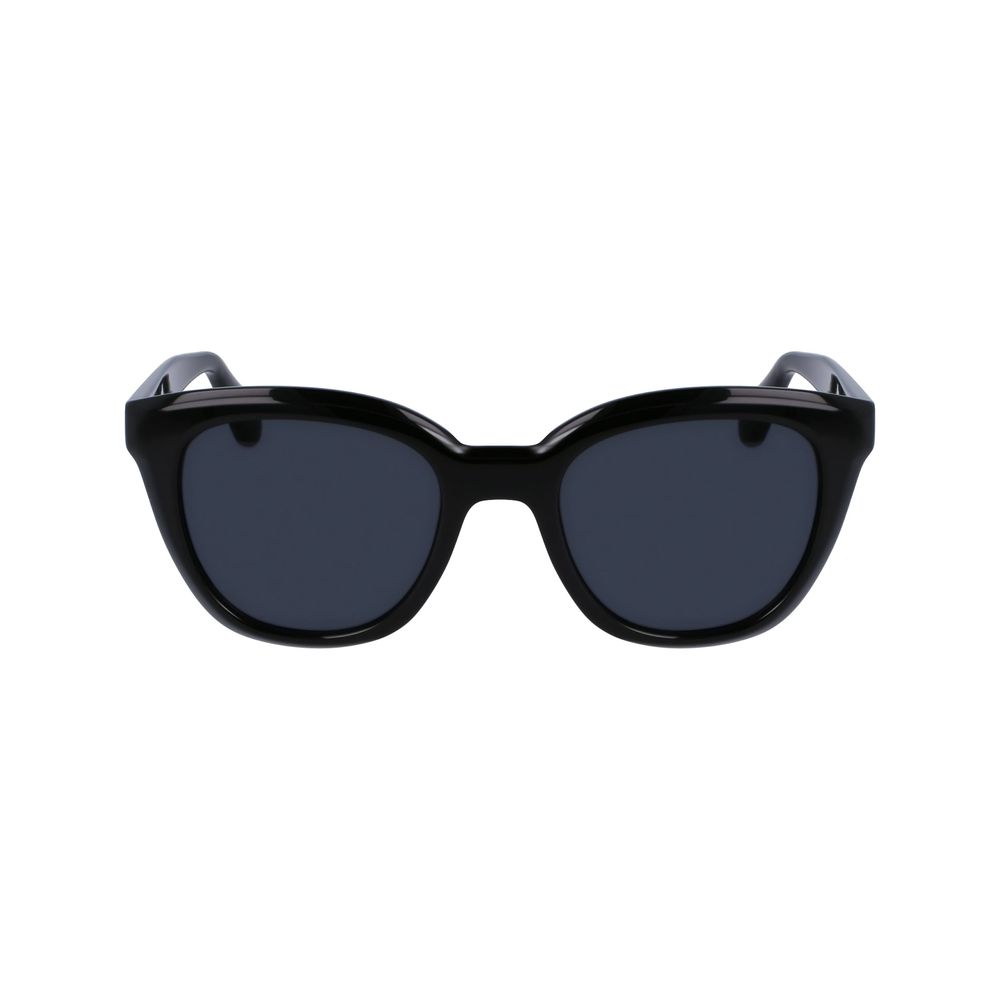 Ferragamo Schwarze Sonnenbrille aus injected Material