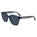Ferragamo Injected Sunglasses in Blue