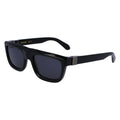 Ferragamo Schwarze Sonnenbrille aus Acetat