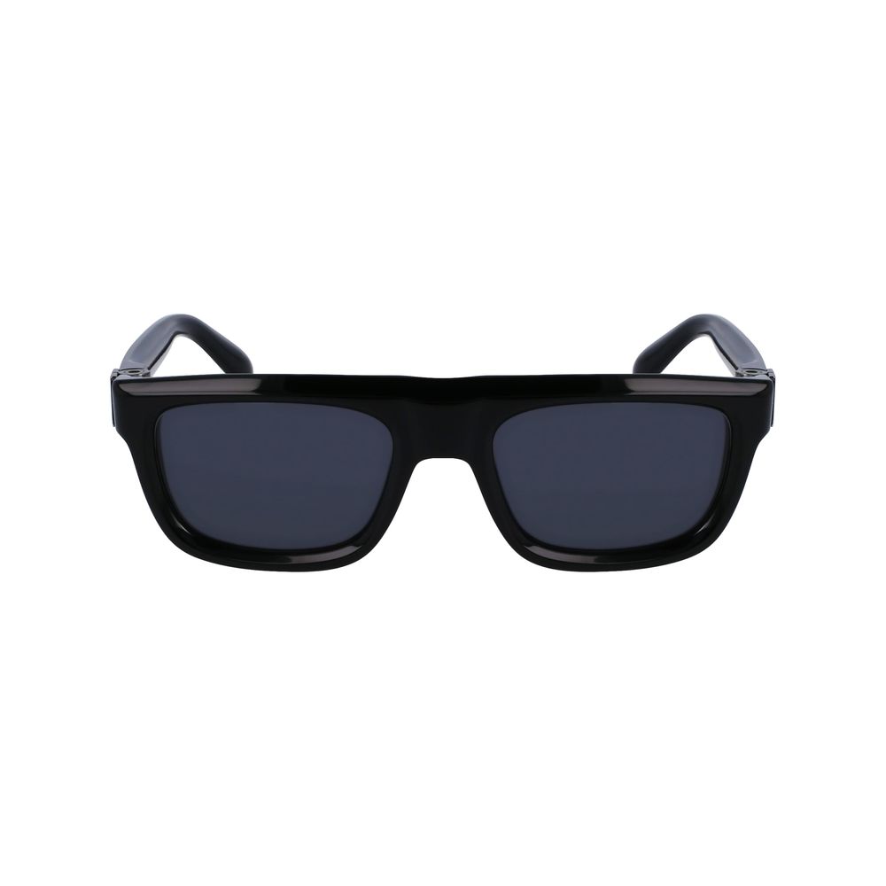 Ferragamo Schwarze Sonnenbrille aus Acetat