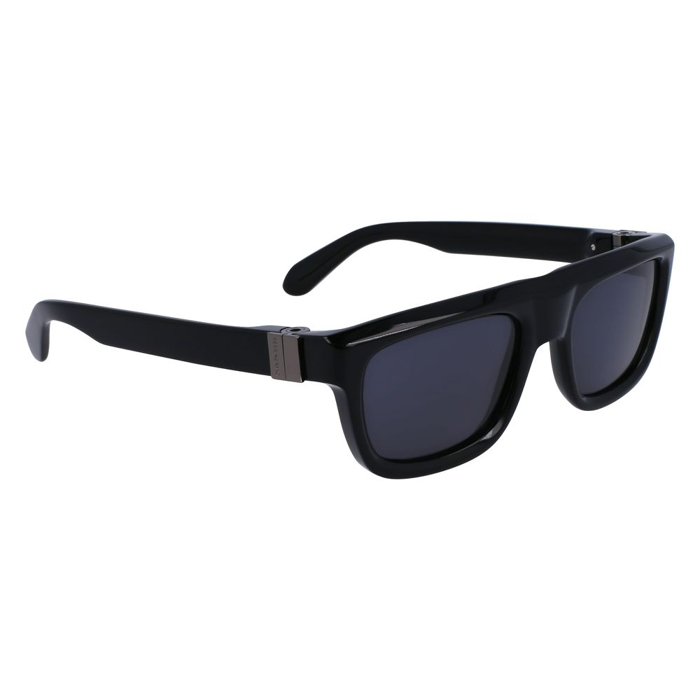 Ferragamo Schwarze Sonnenbrille aus Acetat