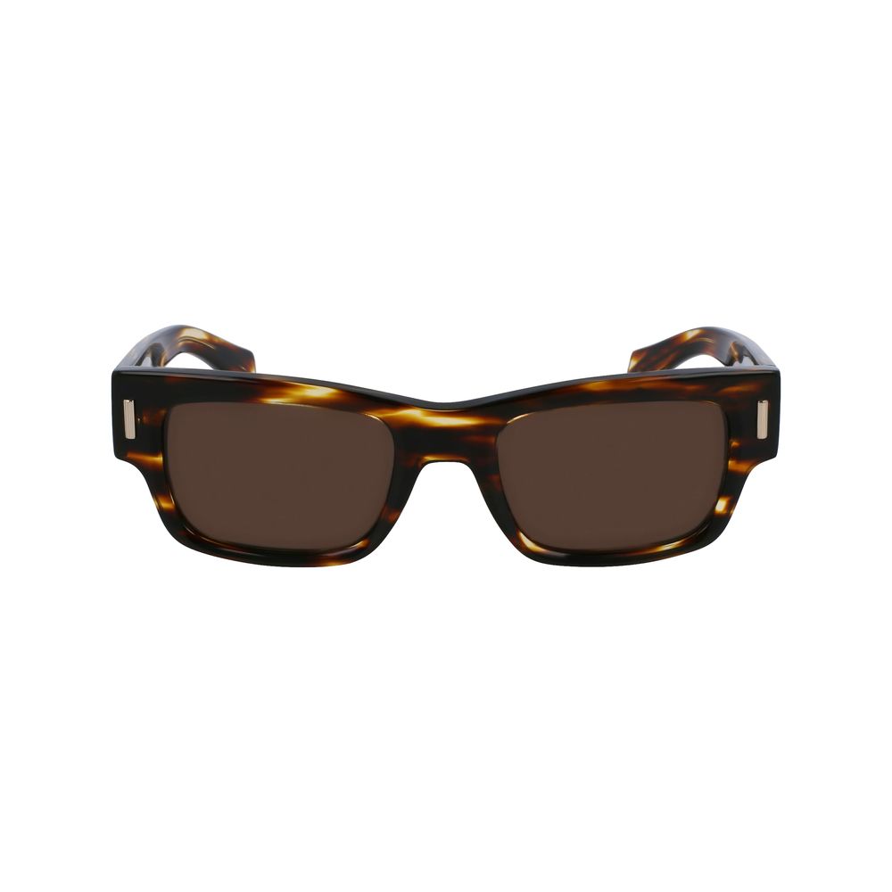 Ferragamo Braune Sonnenbrille aus Acetat