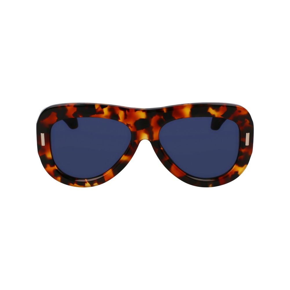 Ferragamo Braune Sonnenbrille aus Acetat