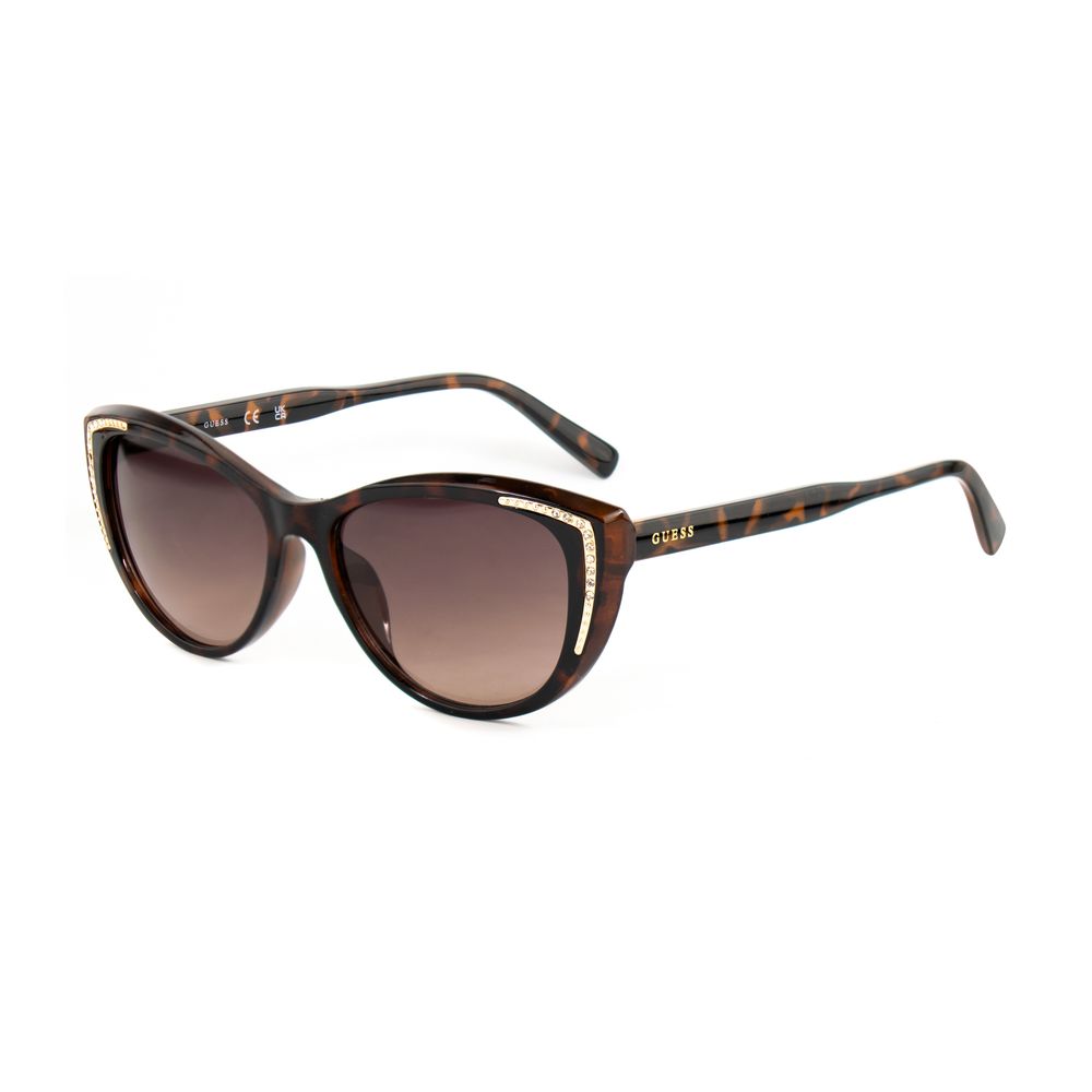 Guess Braune Spritzguss-Sonnenbrille