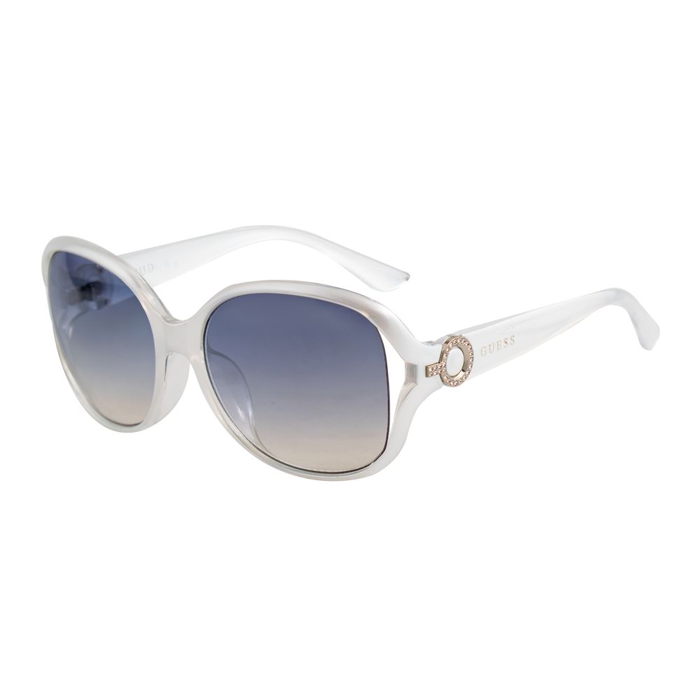 Guess Weiße Sonnenbrille aus injected Material