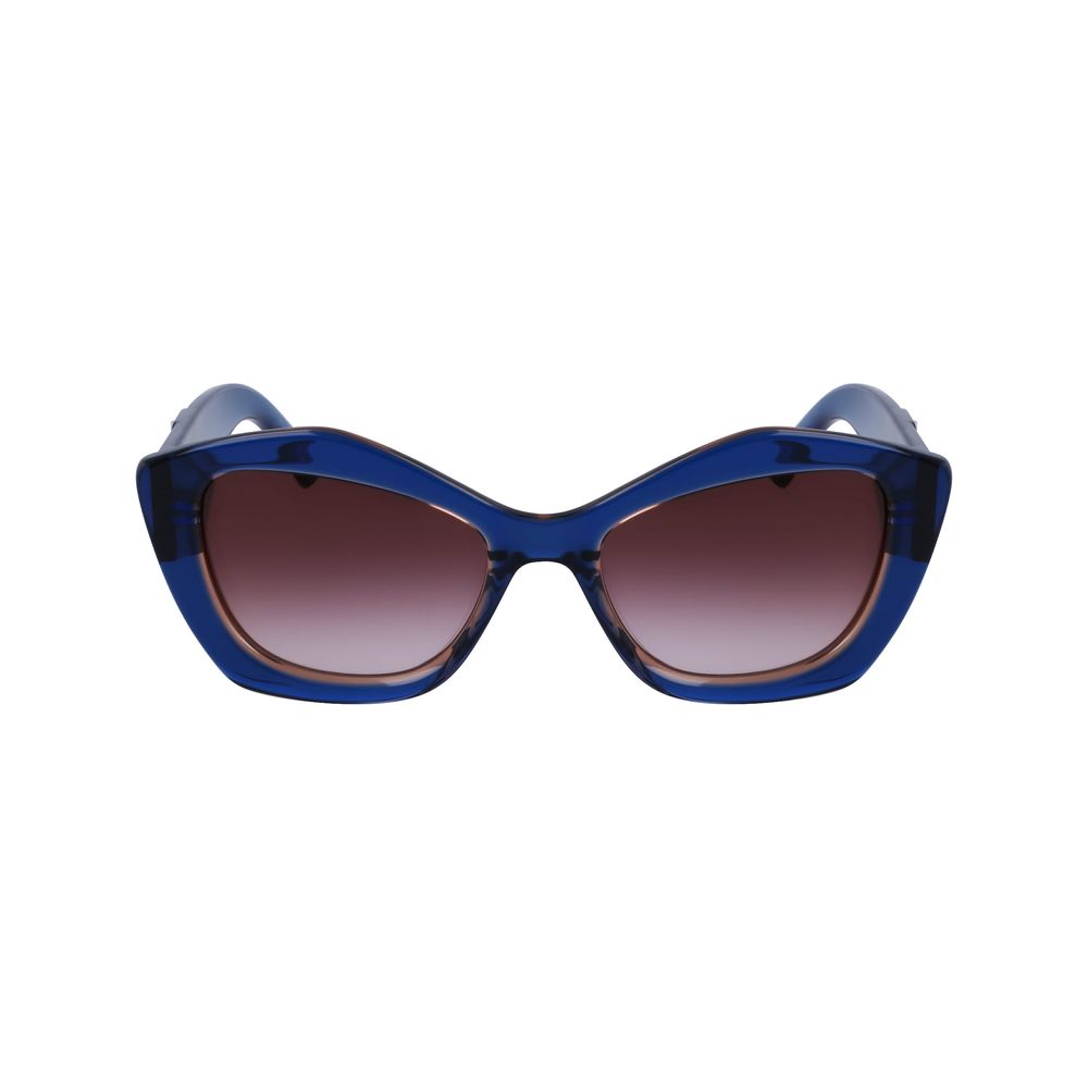 Karl Lagerfeld Sunglasses in Blue Acetate