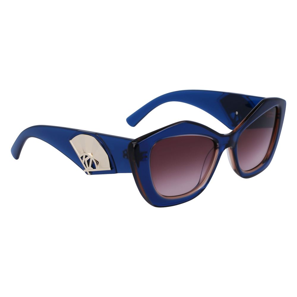 Karl Lagerfeld Sunglasses in Blue Acetate