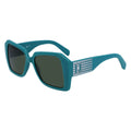 Karl Lagerfeld Injected Sunglasses in Green