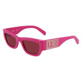 Karl Lagerfeld Sonnenbrille mit mehrfarbigen Einsätzen