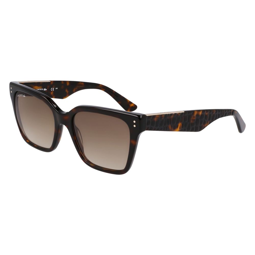 Lacoste Braune Sonnenbrille aus Acetat