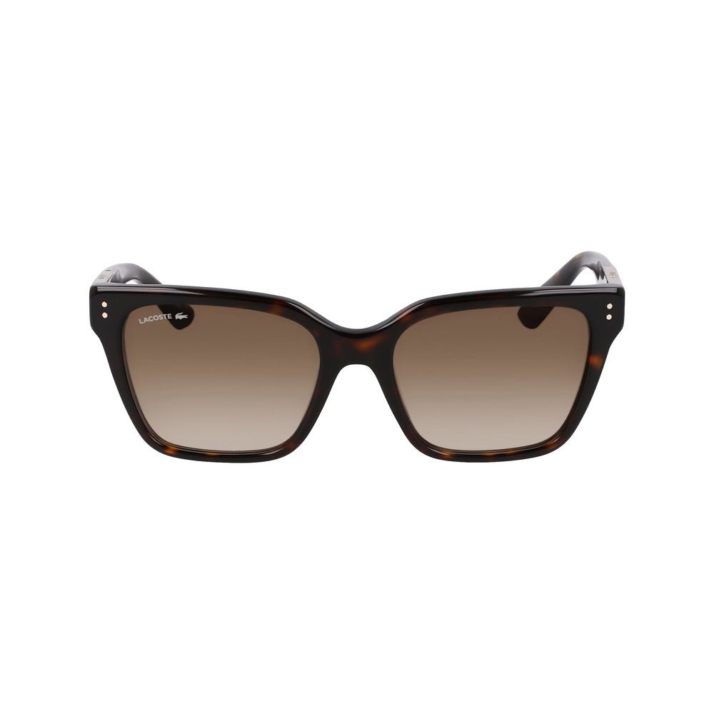 Lacoste Braune Sonnenbrille aus Acetat
