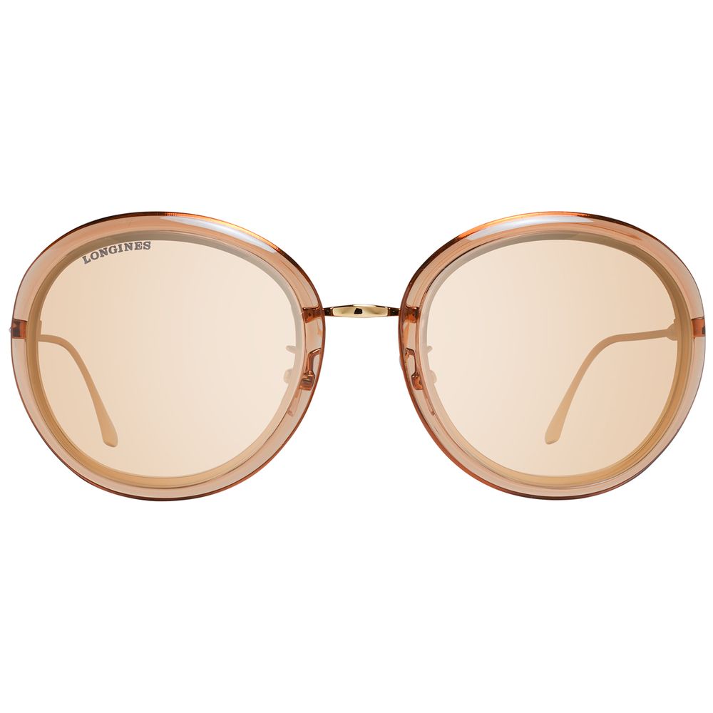 Longines Braune Metall-Sonnenbrille