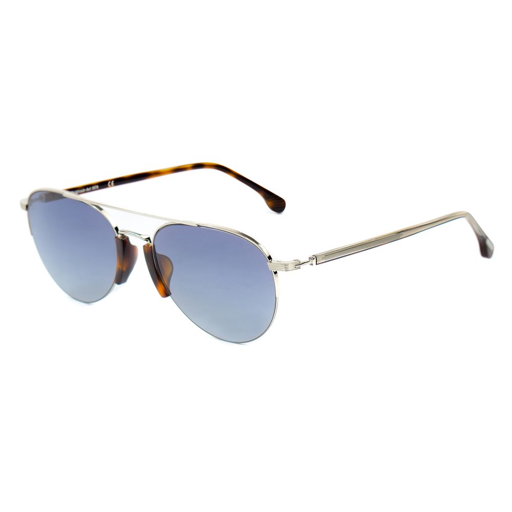 Lozza Grey Metal Sunglasses