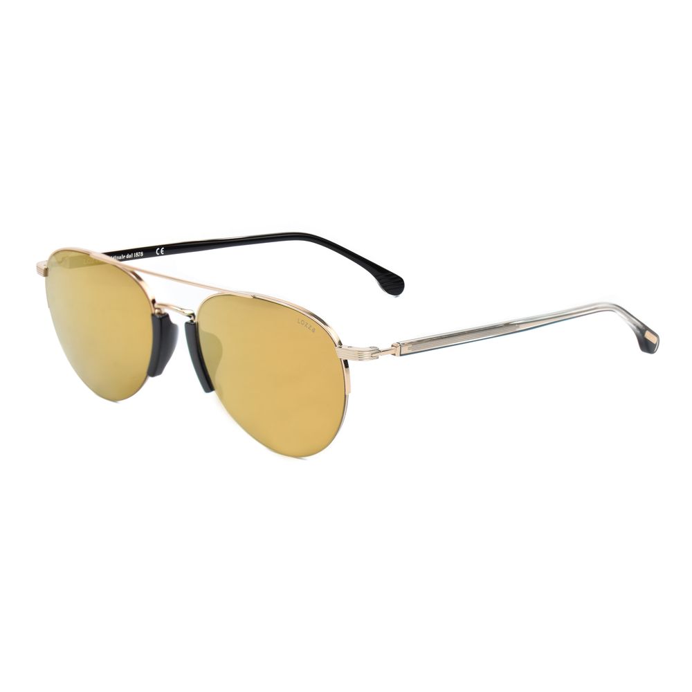 Lozza Metal Sunglasses in Gold