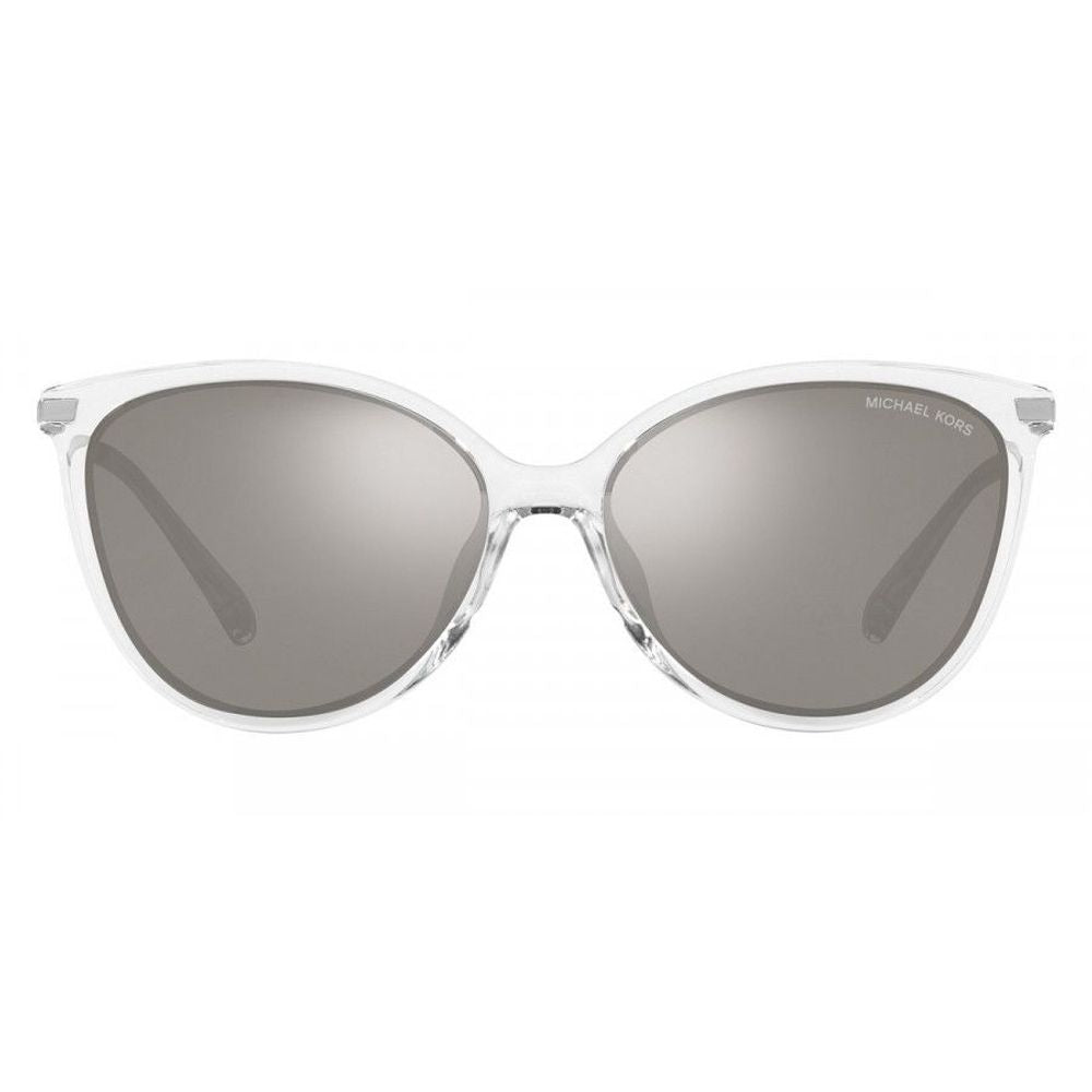 Michael Kors Acetat-Sonnenbrille mit transparentem Rahmen