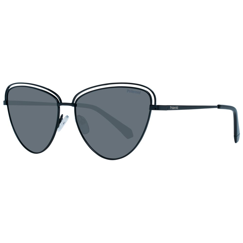 Polaroid Schwarze Sonnenbrille aus Metall
