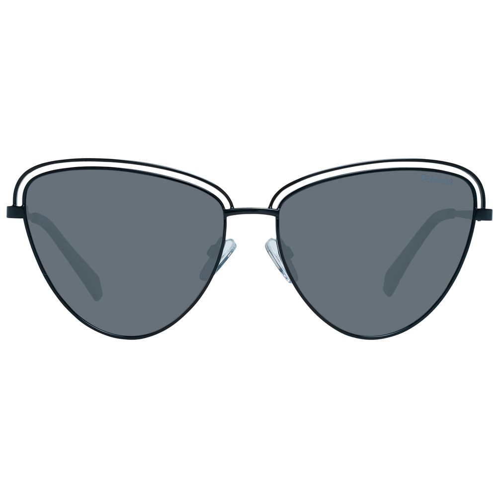 Polaroid Schwarze Sonnenbrille aus Metall