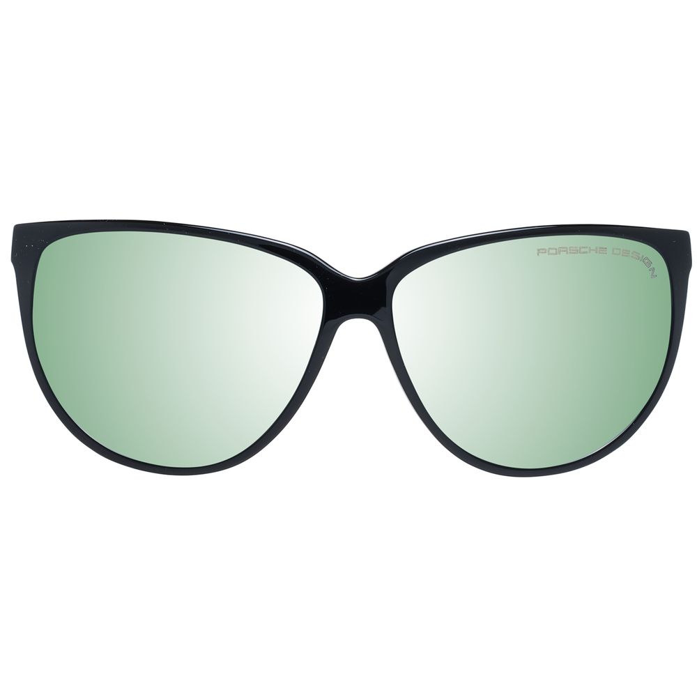 Porsche Design Schwarze Sonnenbrille aus Acetat
