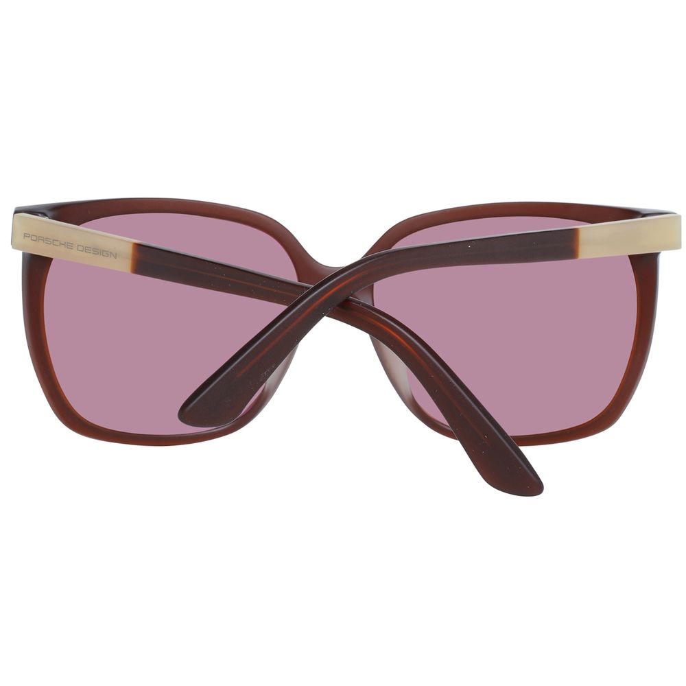 Porsche Design Rote Sonnenbrille aus Acetat