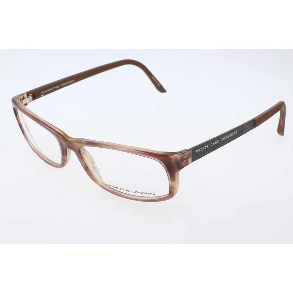 Porsche Design Eyeglass Frames in Brown Acetate