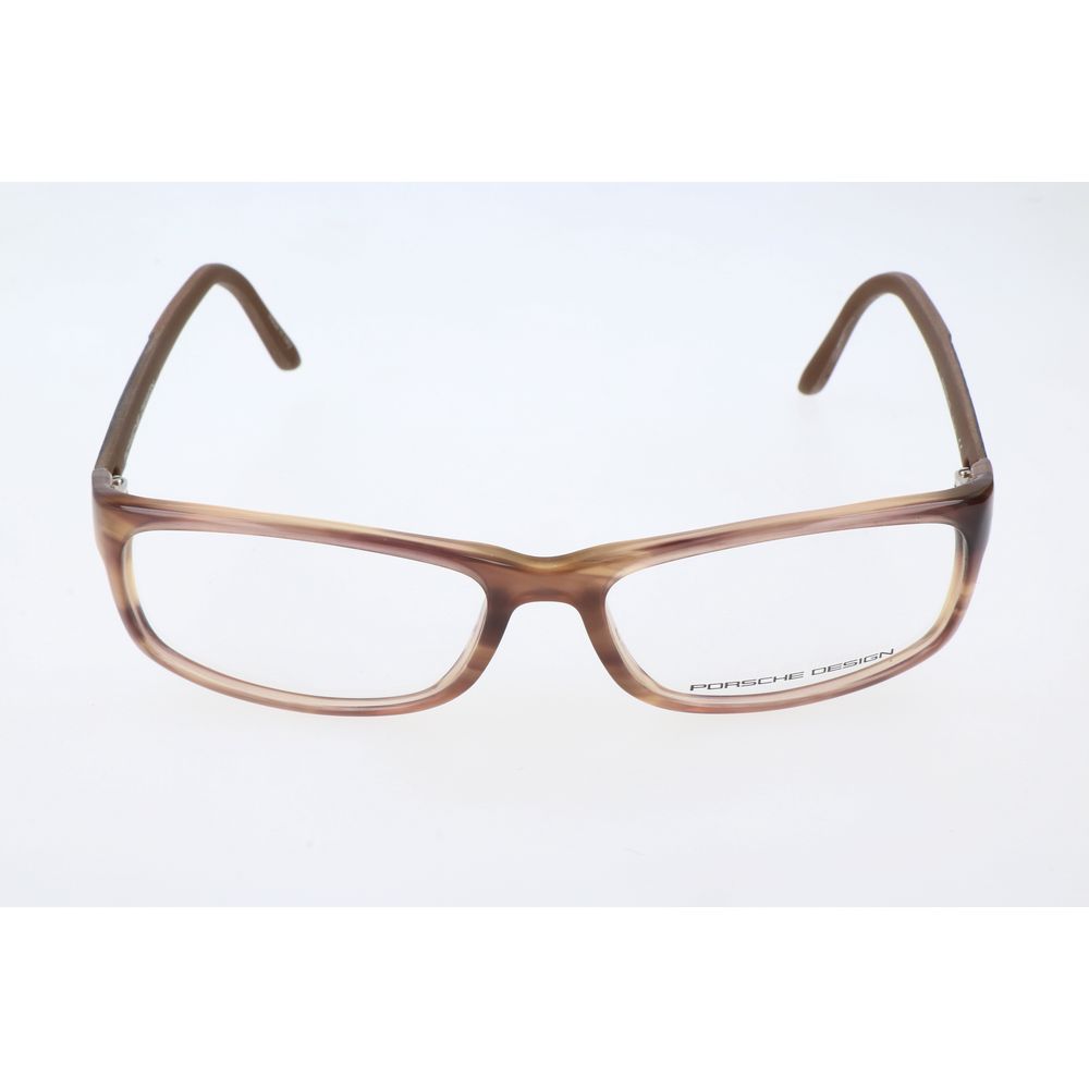 Porsche Design Eyeglass Frames in Brown Acetate