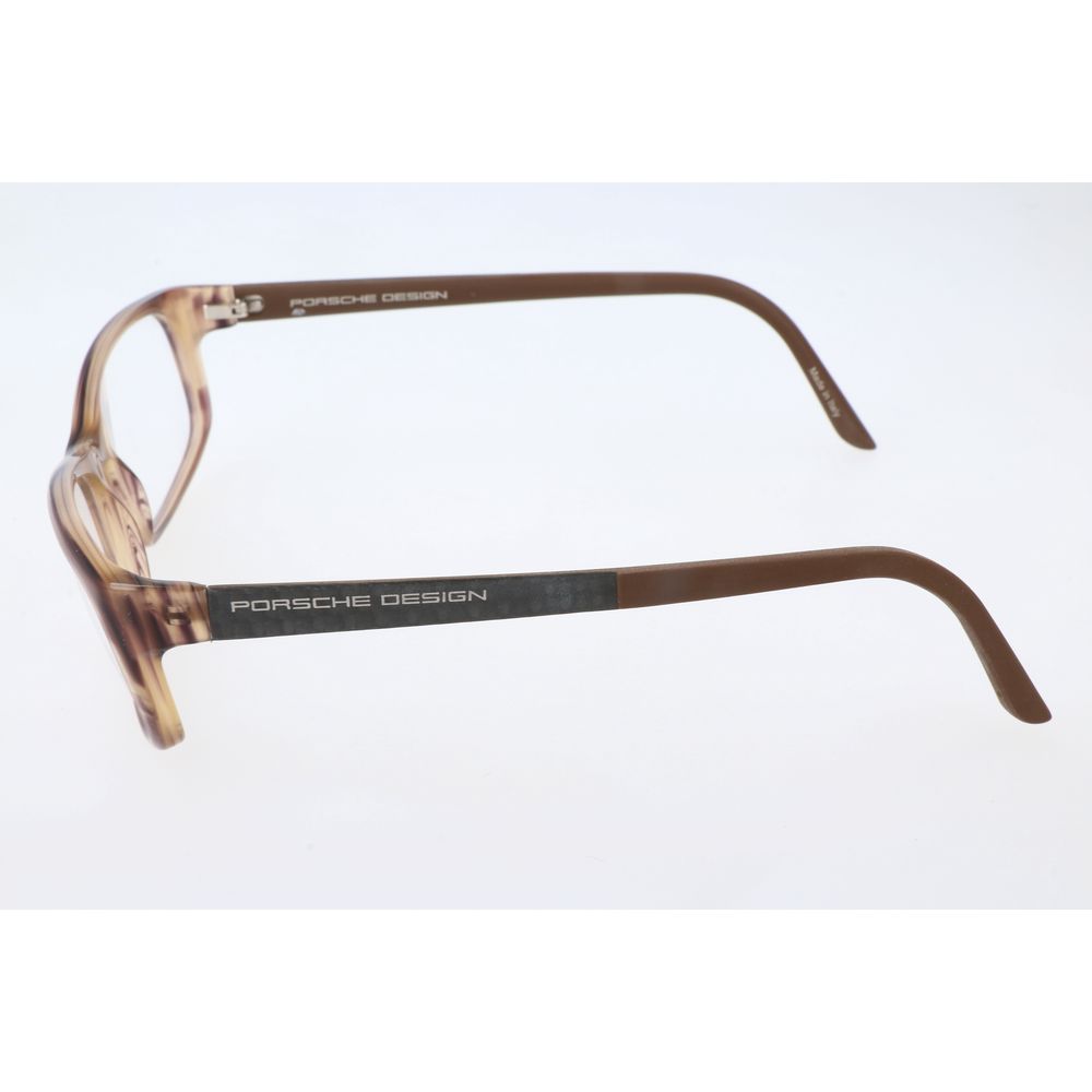 Porsche Design Eyeglass Frames in Brown Acetate