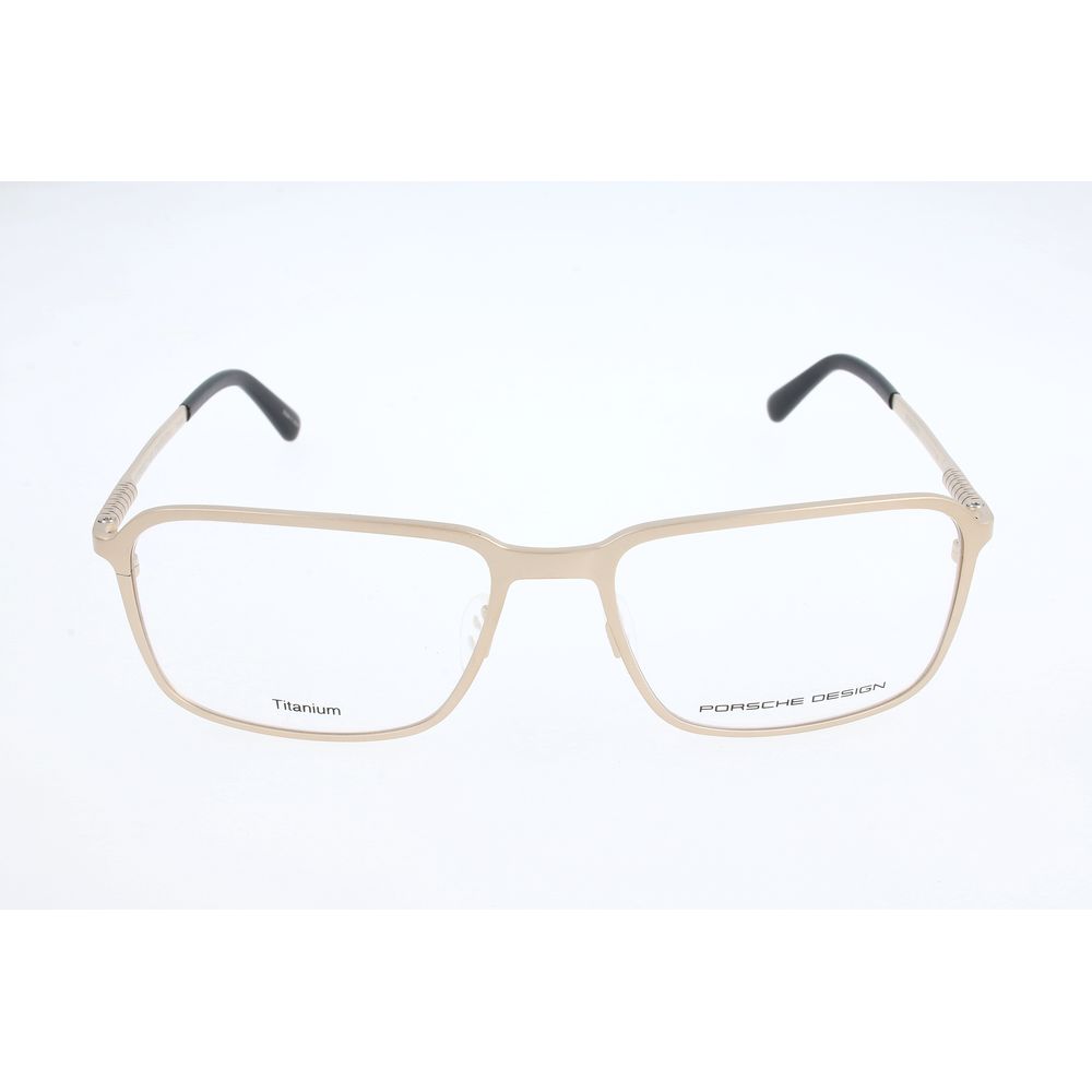Porsche Design Brille aus Titan mit Gold-Finish (Fassung)