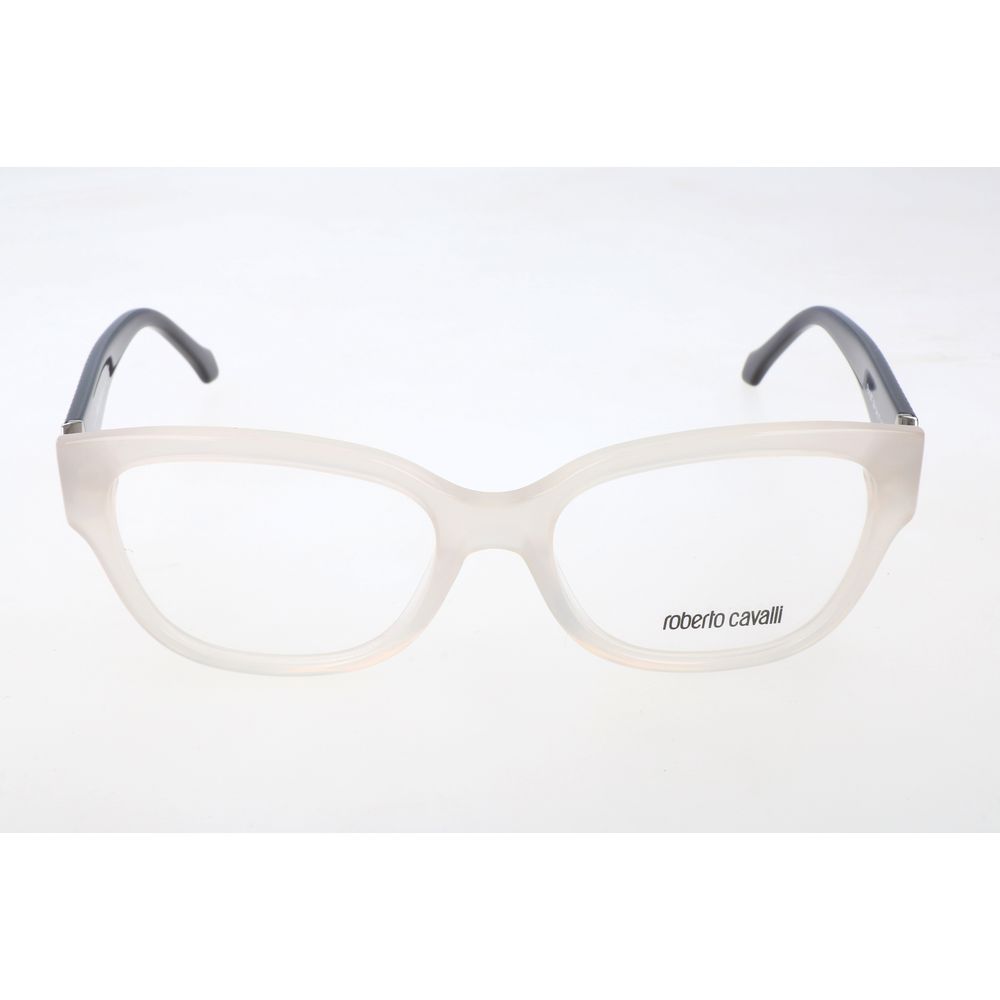 Roberto Cavalli Weiße Acetat-Brille (Gestell)