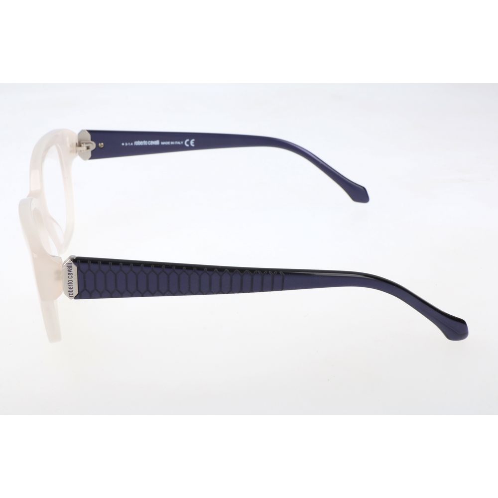 Roberto Cavalli Weiße Acetat-Brille (Gestell)
