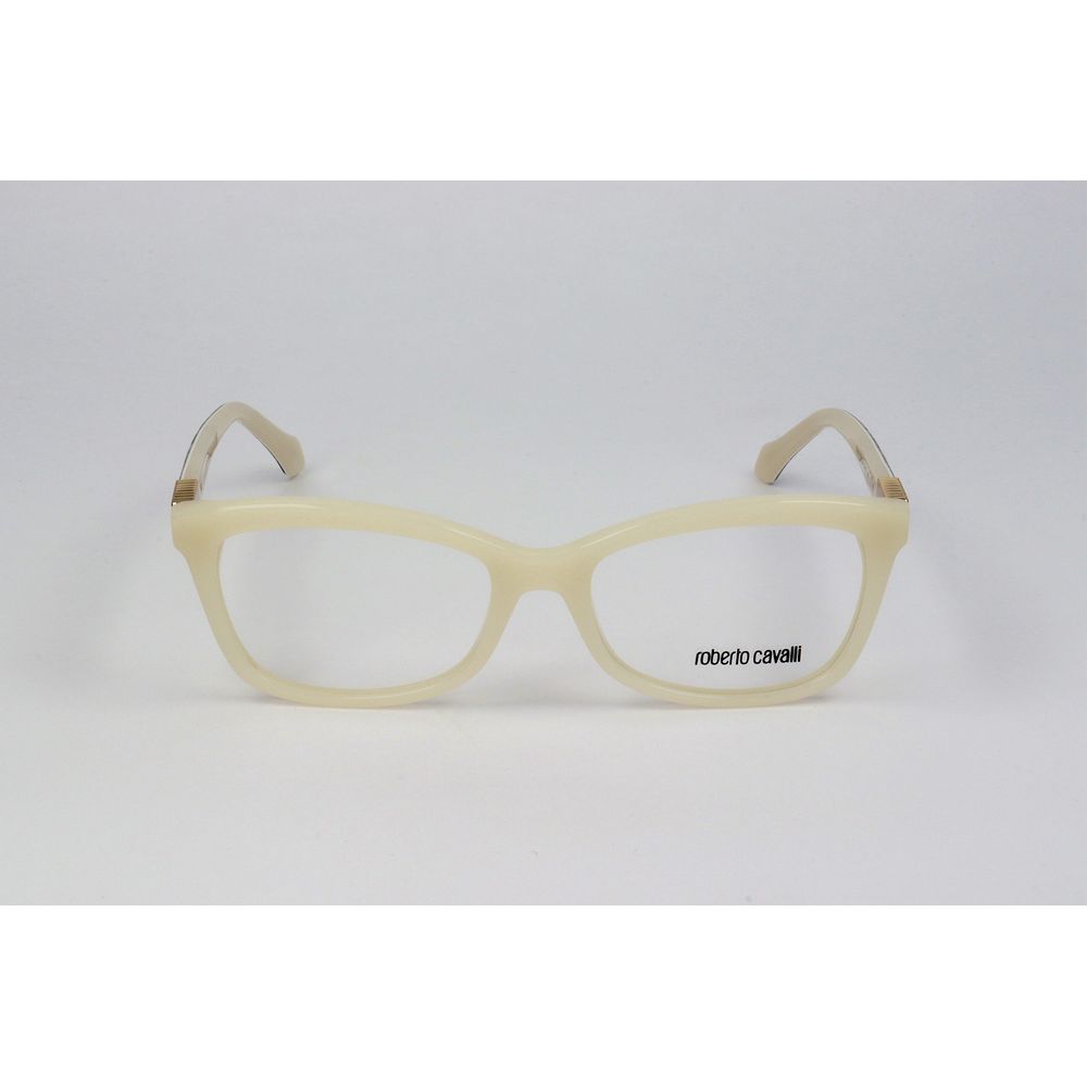 Roberto Cavalli Weiße Acetat-Brille (Gestell)