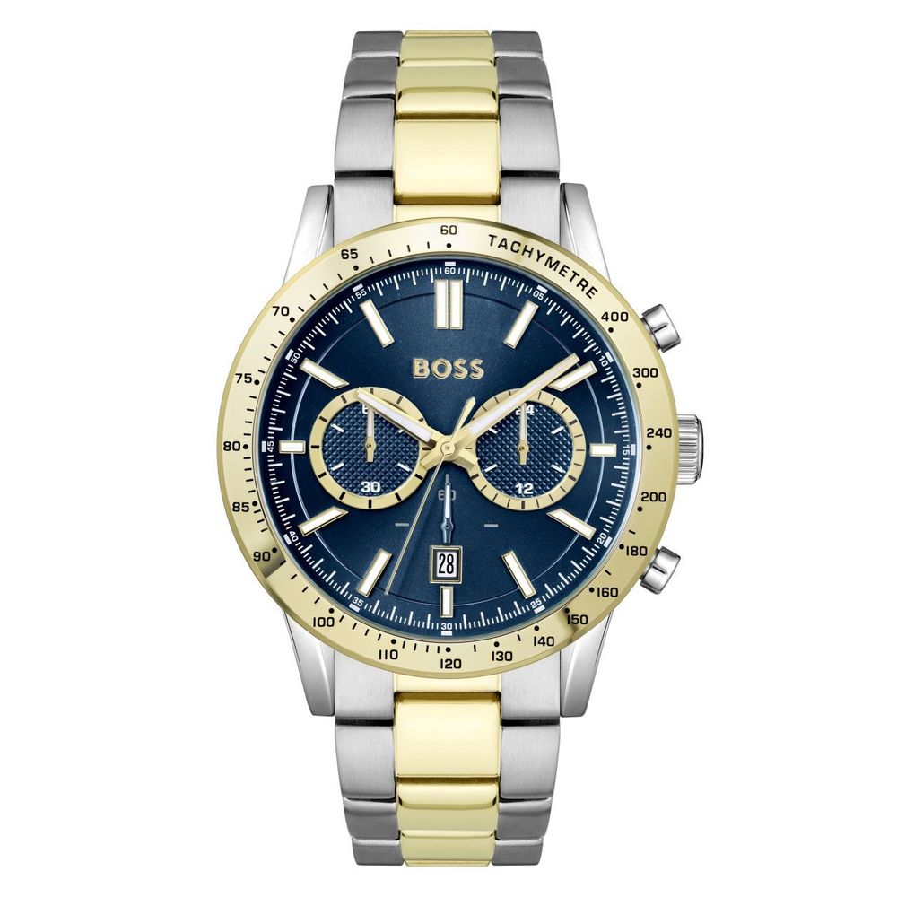 Hugo Boss Elegant Gray Stainless Steel Watch