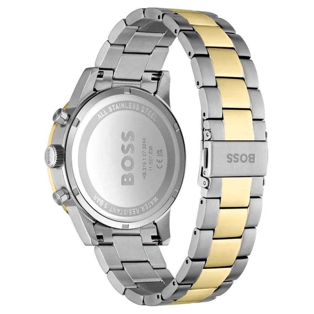 Hugo Boss Elegant Gray Stainless Steel Watch