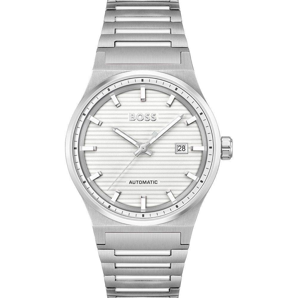 Hugo Boss Graue Edelstahl-Dresswatch