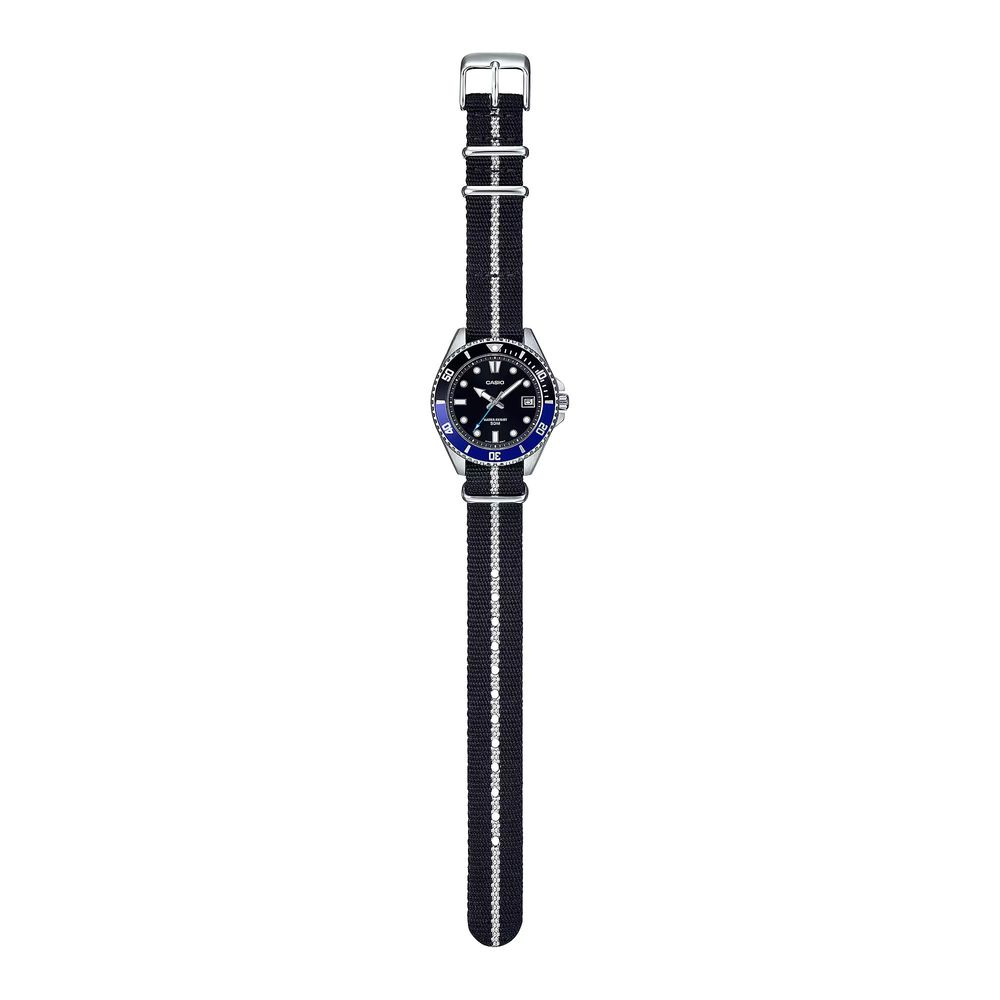 Casio Black Fabric Sports Watch