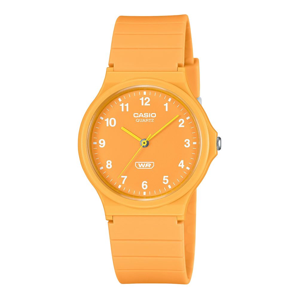 Casio Orange Resin Sports Watch