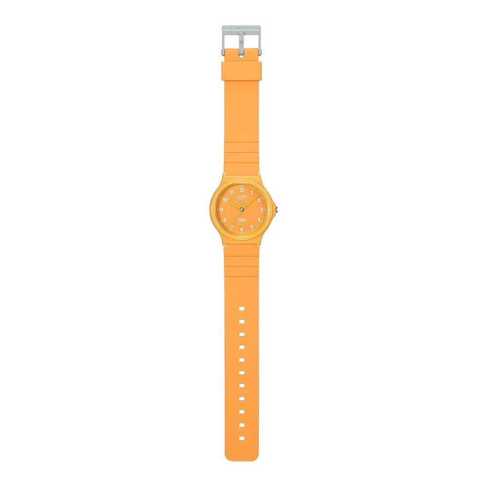 Casio Orange Resin Sports Watch