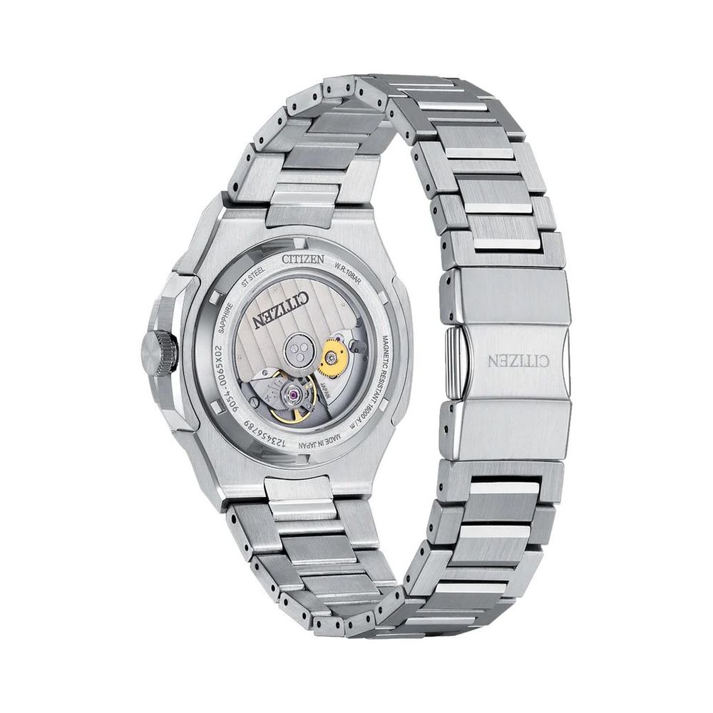 Citizen Elegance Automatic Watch in Gray Stainless Steel