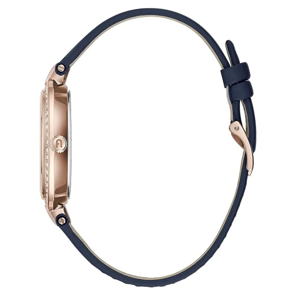 Furla Blue Leather Wristwatch