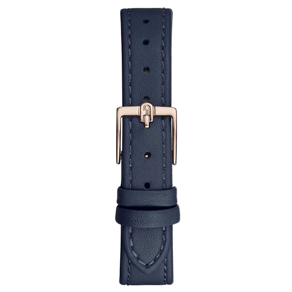 Furla Blue Leather Wristwatch