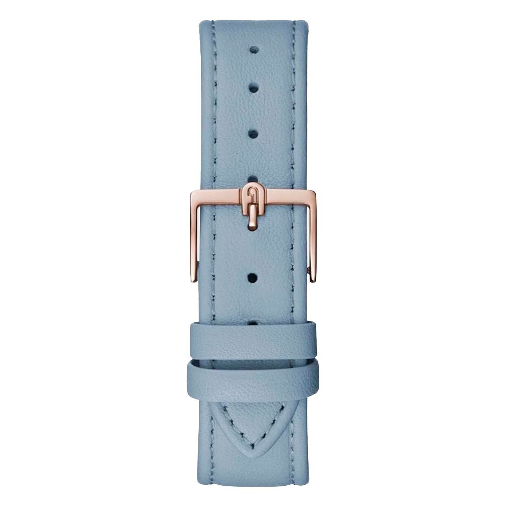 Furla Blaue Leder Armbanduhr