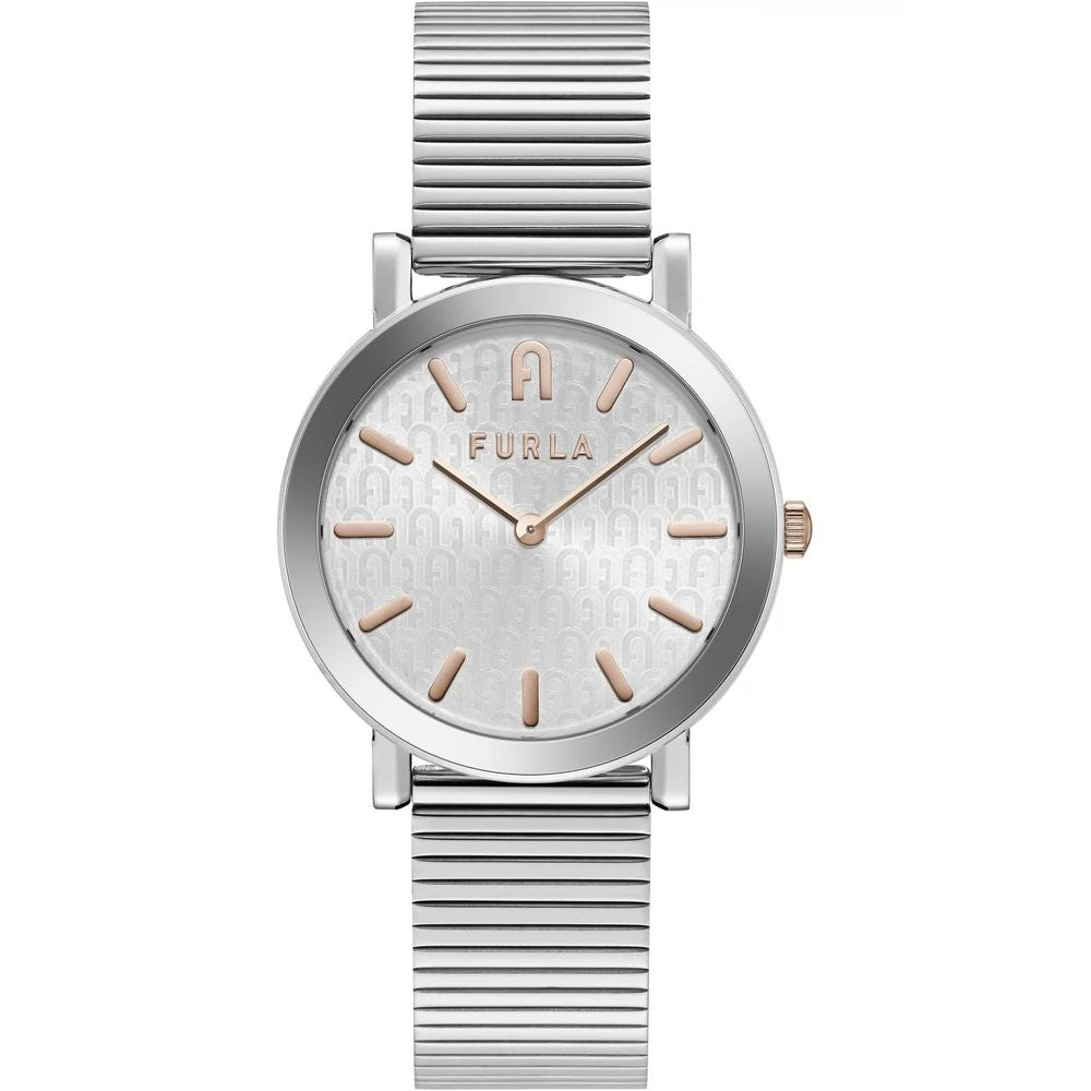 Furla Women's Gray Stainless Steel Dress Watch