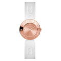 Furla Women's White Leather Dress Watch