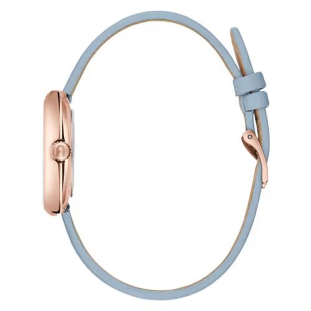 Furla Blaue Leder Armbanduhr