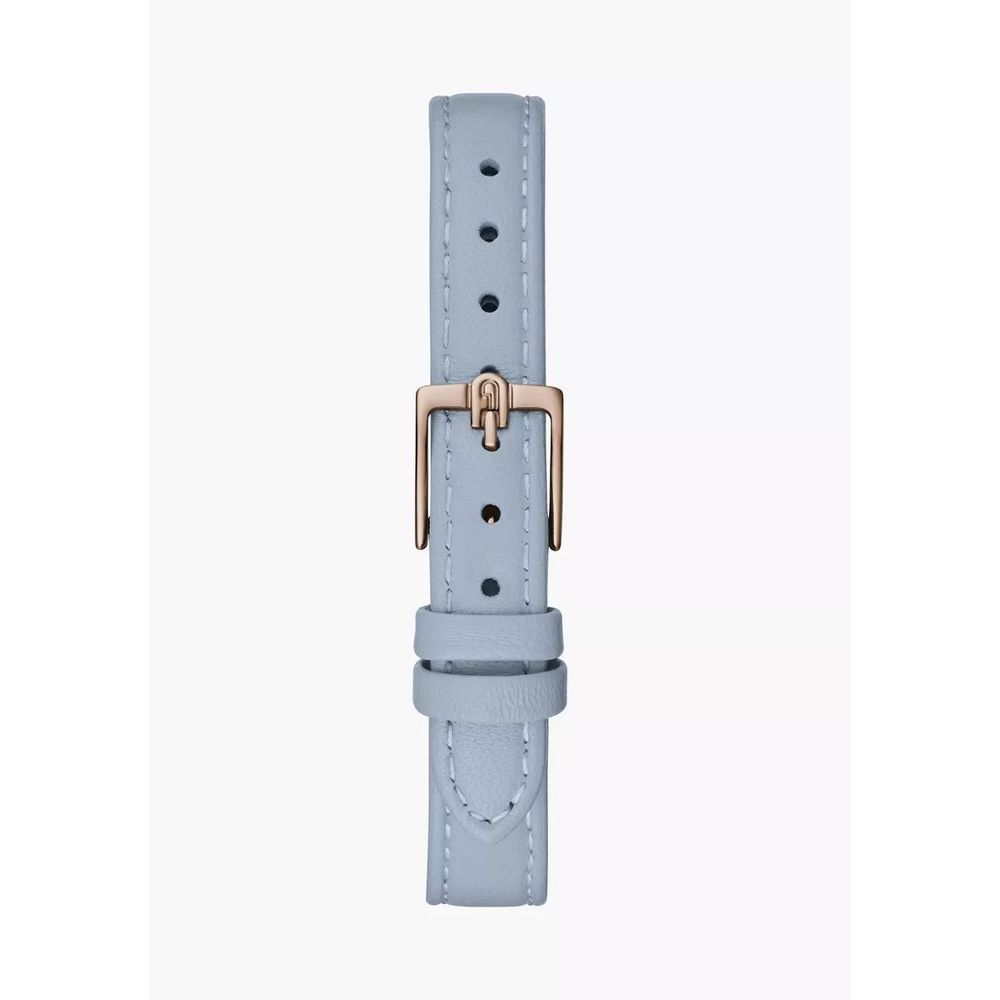Furla Blaue Leder Armbanduhr