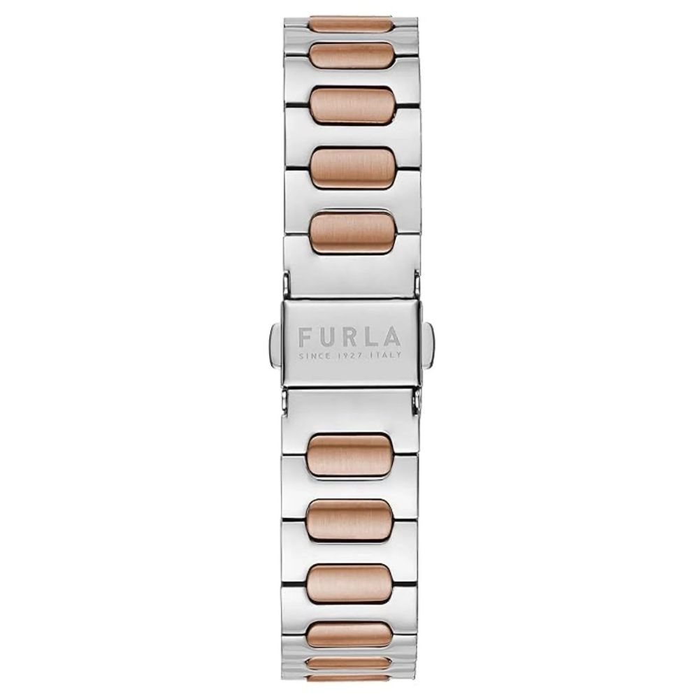Furla Graue Edelstahl-Dresswatch