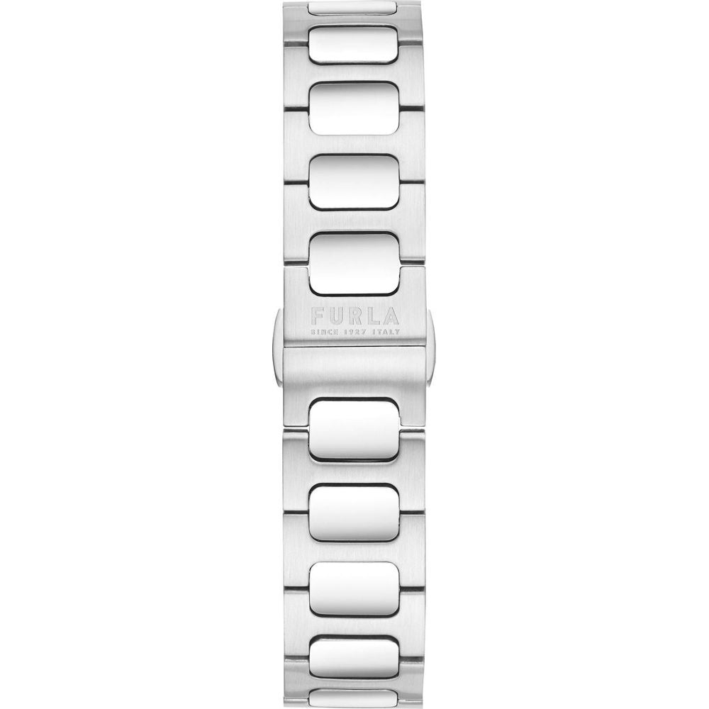 Furla Elegant Automatic Watch in Gray Stainless Steel