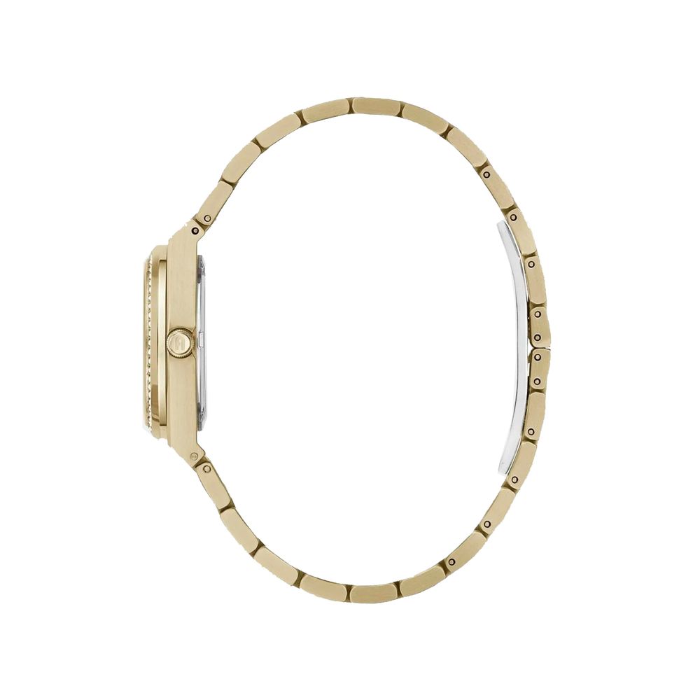 Furla Goldfarbene Edelstahl-Dresswatch