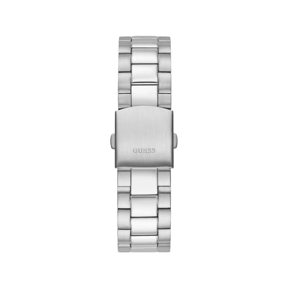 Guess Graue Edelstahl-Dresswatch